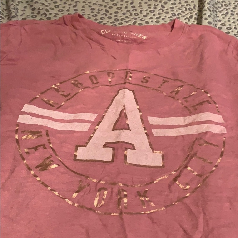 Pink Aeropostale tee